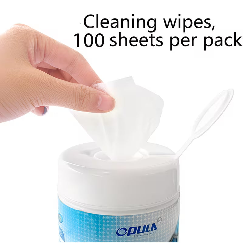 100pcs Multi-Surface Cleaning Wipes Opula - LCD, TV, Laptop & Electronics