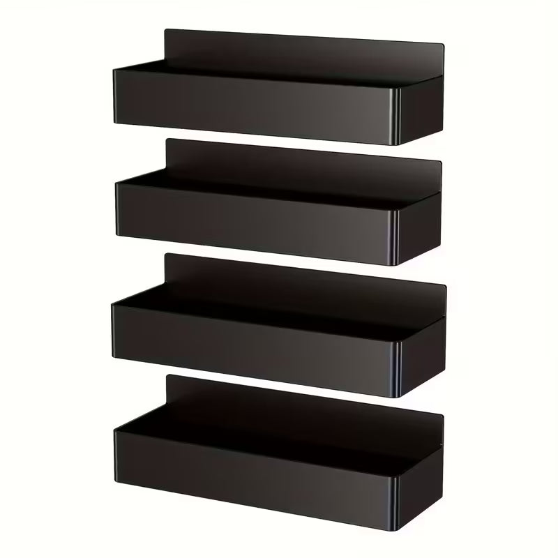 Wall-Mounted Spice Rack - Kitchen Organizer.