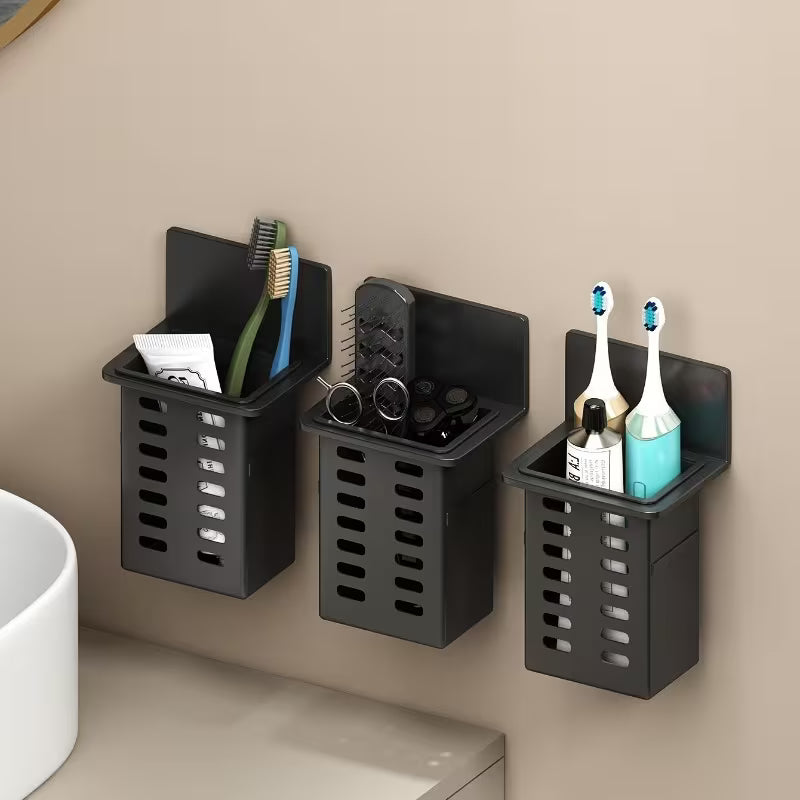 Wall-Mounted Storage Rack.