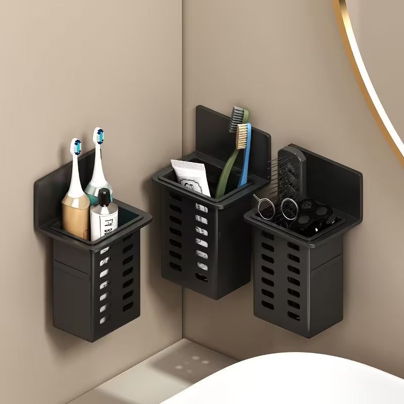 Wall-Mounted Storage Rack.