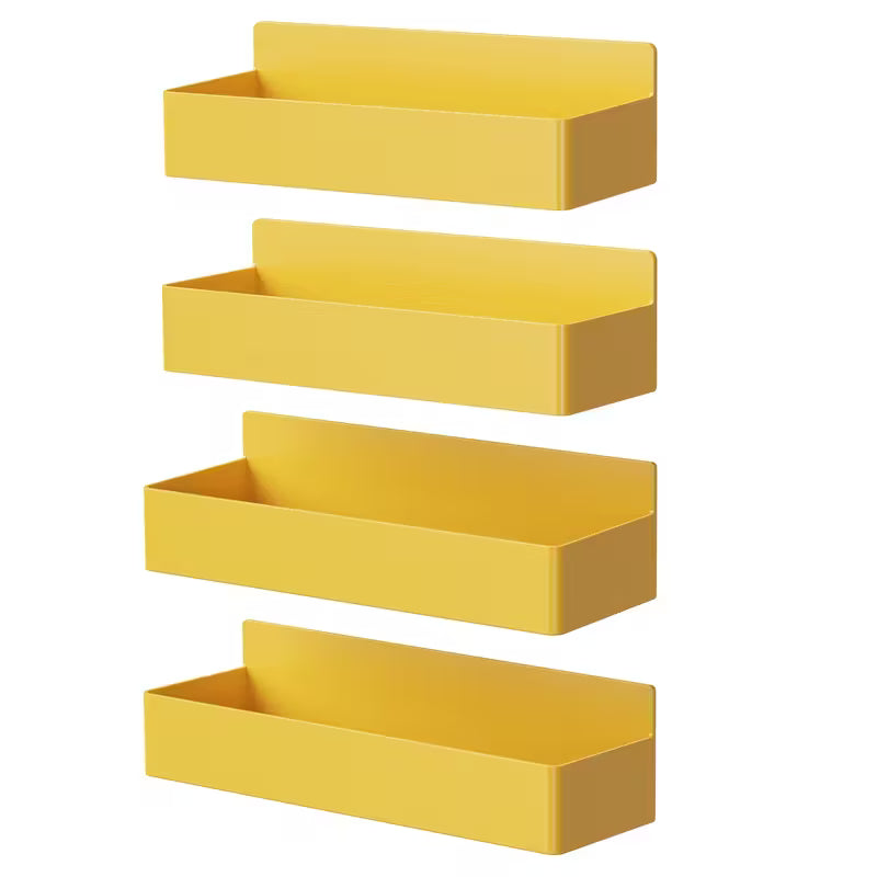 Wall-Mounted Spice Rack - Kitchen Organizer.