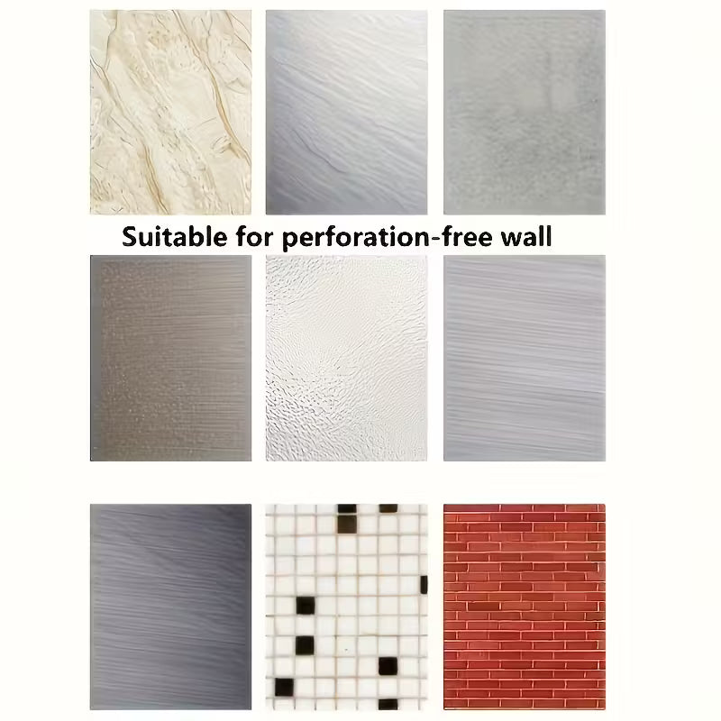 Wall-Mounted Storage Rack.