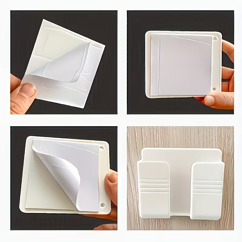 Wall-Mounted Phone Holder.